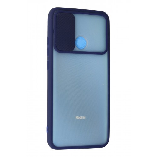 Newface Xiaomi Redmi 9C Kılıf Palm Buzlu Kamera Sürgülü Silikon - Lacivert Newface Xiaomi Redmi 9C Kılıf Palm Buzlu Kamera Sürgülü Silikon - Lacivert
