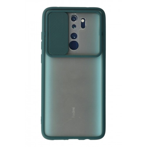 Newface Xiaomi Redmi Note 8 Pro Kılıf Palm Buzlu Kamera Sürgülü Silikon - Yeşil Newface Xiaomi Redmi Note 8 Pro Kılıf Palm Buzlu Kamera Sürgülü Silikon - Yeşil
