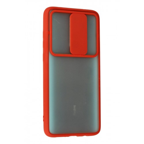 Newface Xiaomi Redmi Note 8 Pro Kılıf Palm Buzlu Kamera Sürgülü Silikon - Kırmızı Newface Xiaomi Redmi Note 8 Pro Kılıf Palm Buzlu Kamera Sürgülü Silikon - Kırmızı