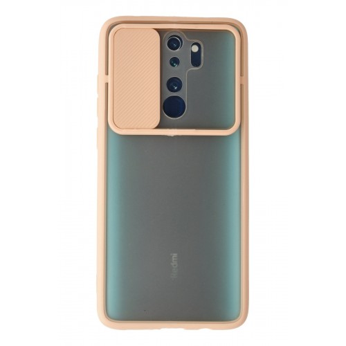 Newface Xiaomi Redmi Note 8 Pro Kılıf Palm Buzlu Kamera Sürgülü Silikon - Pembe Newface Xiaomi Redmi Note 8 Pro Kılıf Palm Buzlu Kamera Sürgülü Silikon - Pembe