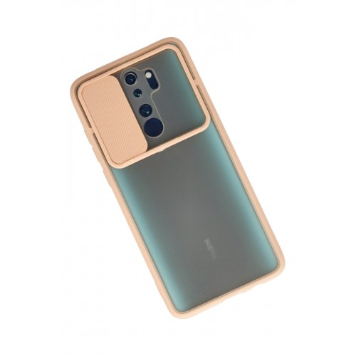 Newface Xiaomi Redmi Note 8 Pro Kılıf Palm Buzlu Kamera Sürgülü Silikon - Pembe Newface Xiaomi Redmi Note 8 Pro Kılıf Palm Buzlu Kamera Sürgülü Silikon - Pembe
