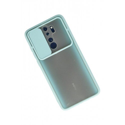 Newface Xiaomi Redmi Note 8 Pro Kılıf Palm Buzlu Kamera Sürgülü Silikon - Turkuaz Newface Xiaomi Redmi Note 8 Pro Kılıf Palm Buzlu Kamera Sürgülü Silikon - Turkuaz