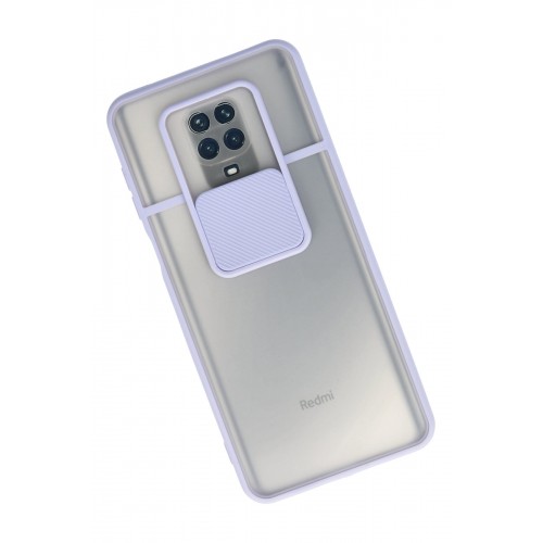 Newface Xiaomi Redmi Note 9S Kılıf Palm Buzlu Kamera Sürgülü Silikon - Lila Newface Xiaomi Redmi Note 9S Kılıf Palm Buzlu Kamera Sürgülü Silikon - Lila
