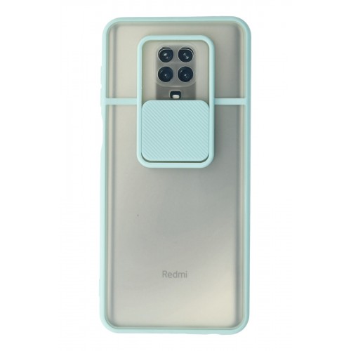 Newface Xiaomi Redmi Note 9S Kılıf Palm Buzlu Kamera Sürgülü Silikon - Turkuaz Newface Xiaomi Redmi Note 9S Kılıf Palm Buzlu Kamera Sürgülü Silikon - Turkuaz