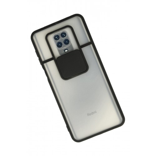 Newface Xiaomi Redmi Note 9 Pro Kılıf Palm Buzlu Kamera Sürgülü Silikon - Siyah Newface Xiaomi Redmi Note 9 Pro Kılıf Palm Buzlu Kamera Sürgülü Silikon - Siyah