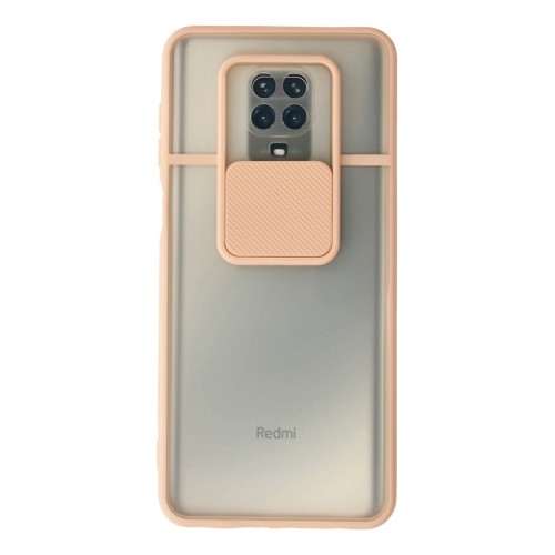 Newface Xiaomi Redmi Note 9 Pro Kılıf Palm Buzlu Kamera Sürgülü Silikon - Pembe Newface Xiaomi Redmi Note 9 Pro Kılıf Palm Buzlu Kamera Sürgülü Silikon - Pembe