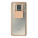 Newface Xiaomi Redmi Note 9 Pro Kılıf Palm Buzlu Kamera Sürgülü Silikon - Pembe Newface Xiaomi Redmi Note 9 Pro Kılıf Palm Buzlu Kamera Sürgülü Silikon - Pembe