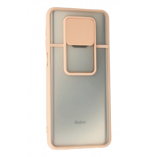 Newface Xiaomi Redmi Note 9 Pro Kılıf Palm Buzlu Kamera Sürgülü Silikon - Pembe Newface Xiaomi Redmi Note 9 Pro Kılıf Palm Buzlu Kamera Sürgülü Silikon - Pembe