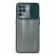Newface Oppo Reno 5 Lite Kılıf Palm Buzlu Kamera Sürgülü Silikon - Yeşil Newface Oppo Reno 5 Lite Kılıf Palm Buzlu Kamera Sürgülü Silikon - Yeşil