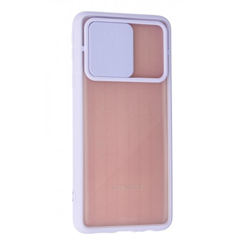 Newface Samsung Galaxy A01 Core Kılıf Palm Buzlu Kamera Sürgülü Silikon - Lila Newface Samsung Galaxy A01 Core Kılıf Palm Buzlu Kamera Sürgülü Silikon - Lila