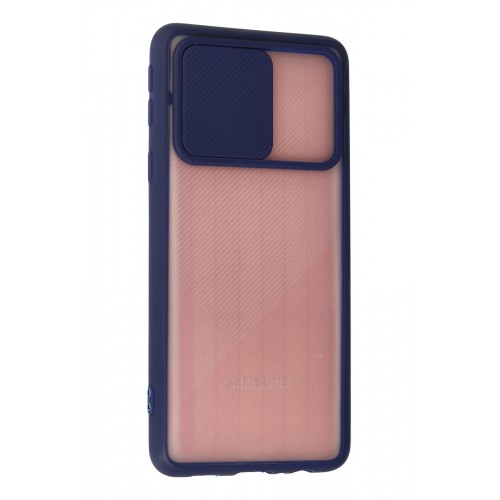 Newface Samsung Galaxy A01 Core Kılıf Palm Buzlu Kamera Sürgülü Silikon - Lacivert Newface Samsung Galaxy A01 Core Kılıf Palm Buzlu Kamera Sürgülü Silikon - Lacivert