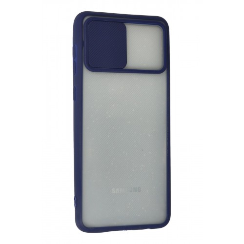 Newface Samsung Galaxy A02 Kılıf Palm Buzlu Kamera Sürgülü Silikon - Lacivert Newface Samsung Galaxy A02 Kılıf Palm Buzlu Kamera Sürgülü Silikon - Lacivert