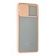 Newface Samsung Galaxy A02 Kılıf Palm Buzlu Kamera Sürgülü Silikon - Pembe Newface Samsung Galaxy A02 Kılıf Palm Buzlu Kamera Sürgülü Silikon - Pembe