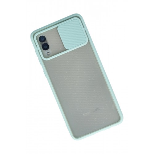 Newface Samsung Galaxy A02 Kılıf Palm Buzlu Kamera Sürgülü Silikon - Turkuaz Newface Samsung Galaxy A02 Kılıf Palm Buzlu Kamera Sürgülü Silikon - Turkuaz