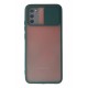 Newface Samsung Galaxy A02S Kılıf Palm Buzlu Kamera Sürgülü Silikon - Yeşil Newface Samsung Galaxy A02S Kılıf Palm Buzlu Kamera Sürgülü Silikon - Yeşil