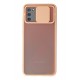 Newface Samsung Galaxy A02S Kılıf Palm Buzlu Kamera Sürgülü Silikon - Pembe Newface Samsung Galaxy A02S Kılıf Palm Buzlu Kamera Sürgülü Silikon - Pembe