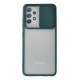 Newface Samsung Galaxy A32 Kılıf Palm Buzlu Kamera Sürgülü Silikon - Yeşil Newface Samsung Galaxy A32 Kılıf Palm Buzlu Kamera Sürgülü Silikon - Yeşil