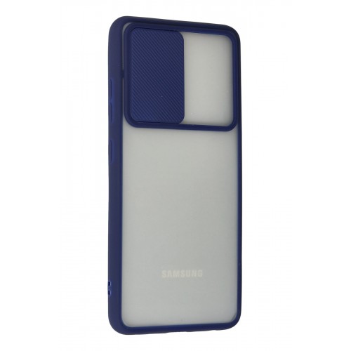 Newface Samsung Galaxy A32 Kılıf Palm Buzlu Kamera Sürgülü Silikon - Lacivert Newface Samsung Galaxy A32 Kılıf Palm Buzlu Kamera Sürgülü Silikon - Lacivert