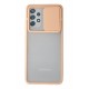 Newface Samsung Galaxy A32 Kılıf Palm Buzlu Kamera Sürgülü Silikon - Pembe Newface Samsung Galaxy A32 Kılıf Palm Buzlu Kamera Sürgülü Silikon - Pembe