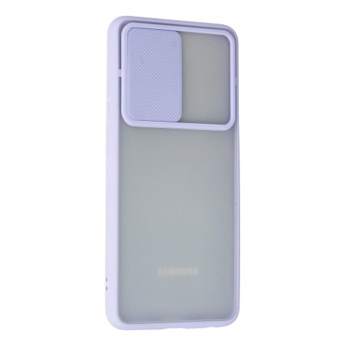 Newface Samsung Galaxy A52 Kılıf Palm Buzlu Kamera Sürgülü Silikon - Lila Newface Samsung Galaxy A52 Kılıf Palm Buzlu Kamera Sürgülü Silikon - Lila