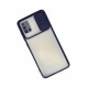 Newface Samsung Galaxy A71 Kılıf Palm Buzlu Kamera Sürgülü Silikon - Lacivert Newface Samsung Galaxy A71 Kılıf Palm Buzlu Kamera Sürgülü Silikon - Lacivert