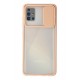 Newface Samsung Galaxy A71 Kılıf Palm Buzlu Kamera Sürgülü Silikon - Pembe Newface Samsung Galaxy A71 Kılıf Palm Buzlu Kamera Sürgülü Silikon - Pembe