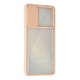 Newface Samsung Galaxy A71 Kılıf Palm Buzlu Kamera Sürgülü Silikon - Pembe Newface Samsung Galaxy A71 Kılıf Palm Buzlu Kamera Sürgülü Silikon - Pembe