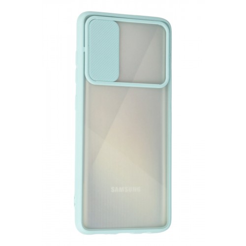 Newface Samsung Galaxy A71 Kılıf Palm Buzlu Kamera Sürgülü Silikon - Turkuaz Newface Samsung Galaxy A71 Kılıf Palm Buzlu Kamera Sürgülü Silikon - Turkuaz