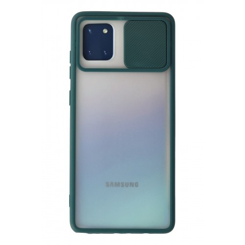 Newface Samsung Galaxy A81 / Note 10 Lite Kılıf Palm Buzlu Kamera Sürgülü Silikon - Yeşil Newface Samsung Galaxy A81 / Note 10 Lite Kılıf Palm Buzlu Kamera Sürgülü Silikon - Yeşil