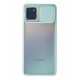 Newface Samsung Galaxy A81 / Note 10 Lite Kılıf Palm Buzlu Kamera Sürgülü Silikon - Turkuaz Newface Samsung Galaxy A81 / Note 10 Lite Kılıf Palm Buzlu Kamera Sürgülü Silikon - Turkuaz