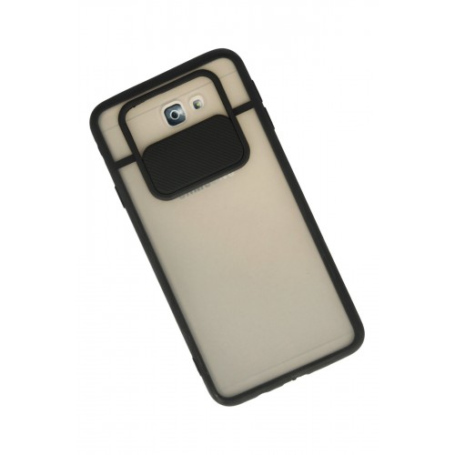 Newface Samsung Galaxy J7 Prime Kılıf Palm Buzlu Kamera Sürgülü Silikon - Siyah Newface Samsung Galaxy J7 Prime Kılıf Palm Buzlu Kamera Sürgülü Silikon - Siyah