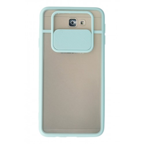 Newface Samsung Galaxy J7 Prime Kılıf Palm Buzlu Kamera Sürgülü Silikon - Turkuaz Newface Samsung Galaxy J7 Prime Kılıf Palm Buzlu Kamera Sürgülü Silikon - Turkuaz