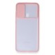 Newface Samsung Galaxy M11 Kılıf Palm Buzlu Kamera Sürgülü Silikon - Pembe Newface Samsung Galaxy M11 Kılıf Palm Buzlu Kamera Sürgülü Silikon - Pembe