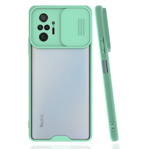 Newface Xiaomi Redmi Note 10 Pro Kılıf Platin Kamera Koruma Silikon - Açık Yeşil Newface Xiaomi Redmi Note 10 Pro Kılıf Platin Kamera Koruma Silikon - Açık Yeşil