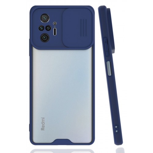 Newface Xiaomi Redmi Note 10 Pro Kılıf Platin Kamera Koruma Silikon - Lacivert Newface Xiaomi Redmi Note 10 Pro Kılıf Platin Kamera Koruma Silikon - Lacivert