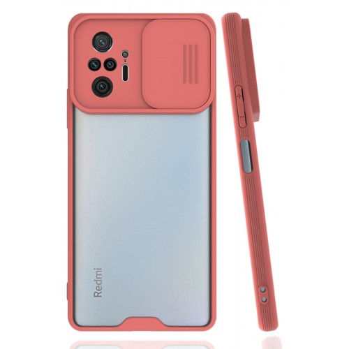 Newface Xiaomi Redmi Note 10 Pro Kılıf Platin Kamera Koruma Silikon - Pembe Newface Xiaomi Redmi Note 10 Pro Kılıf Platin Kamera Koruma Silikon - Pembe