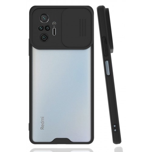 Newface Xiaomi Redmi Note 10 Pro Kılıf Platin Kamera Koruma Silikon - Siyah Newface Xiaomi Redmi Note 10 Pro Kılıf Platin Kamera Koruma Silikon - Siyah