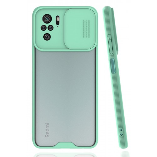 Newface Xiaomi Redmi Note 10S Kılıf Platin Kamera Koruma Silikon - Açık Yeşil Newface Xiaomi Redmi Note 10S Kılıf Platin Kamera Koruma Silikon - Açık Yeşil