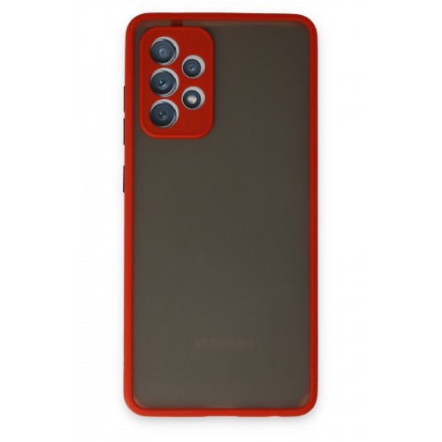 Newface Samsung Galaxy A32 Kılıf Montreal Silikon Kapak - Kırmızı Newface Samsung Galaxy A32 Kılıf Montreal Silikon Kapak - Kırmızı