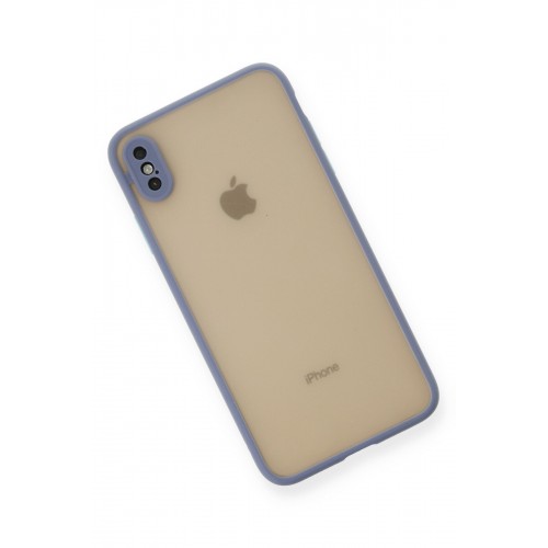 Newface iPhone XS Max Kılıf Montreal Silikon Kapak - Gri Newface iPhone XS Max Kılıf Montreal Silikon Kapak - Gri