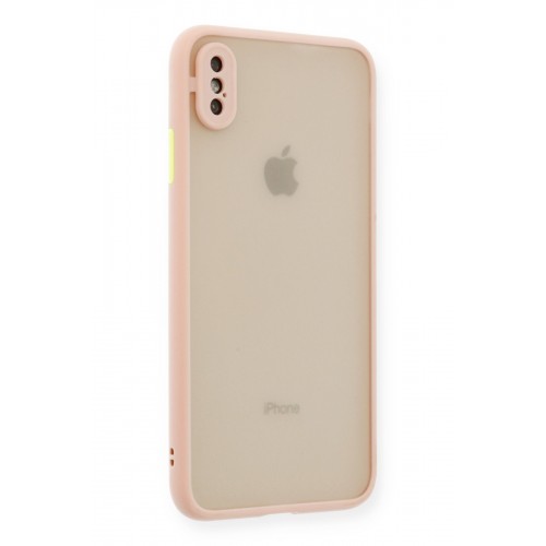 Newface iPhone X Kılıf Montreal Silikon Kapak - Pembe Newface iPhone X Kılıf Montreal Silikon Kapak - Pembe