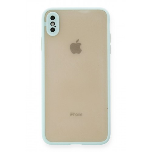 Newface iPhone XS Kılıf Montreal Silikon Kapak - Turkuaz