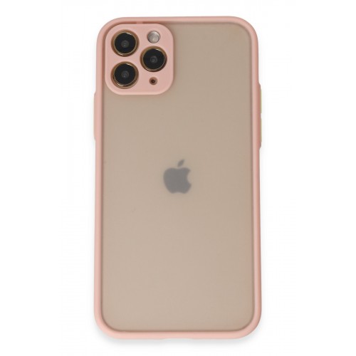 Newface iPhone 11 Pro Kılıf Montreal Silikon Kapak - Pembe Newface iPhone 11 Pro Kılıf Montreal Silikon Kapak - Pembe