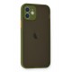 Newface iPhone 12 Mini Kılıf Montreal Silikon Kapak - Açık Yeşil