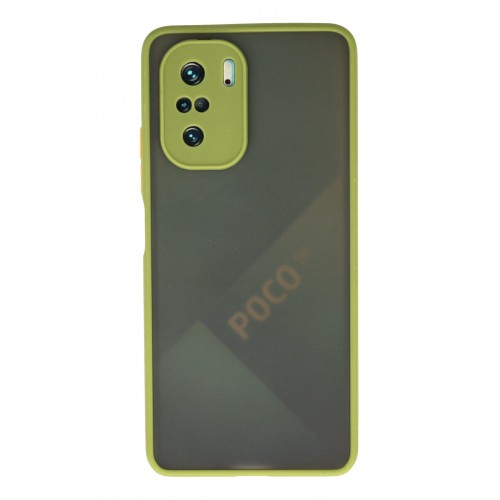 Newface Xiaomi Poco F3 Kılıf Montreal Silikon Kapak - Açık Yeşil Newface Xiaomi Poco F3 Kılıf Montreal Silikon Kapak - Açık Yeşil