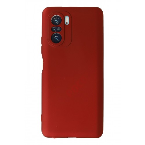 Newface Xiaomi Poco F3 Kılıf Premium Rubber Silikon - Kırmızı Newface Xiaomi Poco F3 Kılıf Premium Rubber Silikon - Kırmızı