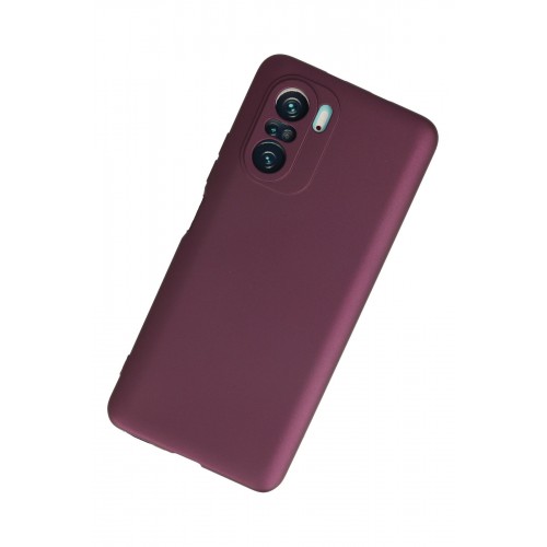 Newface Xiaomi Poco F3 Kılıf Premium Rubber Silikon - Mürdüm Newface Xiaomi Poco F3 Kılıf Premium Rubber Silikon - Mürdüm
