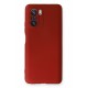 Newface Xiaomi Redmi K40 Kılıf Premium Rubber Silikon - Kırmızı Newface Xiaomi Redmi K40 Kılıf Premium Rubber Silikon - Kırmızı