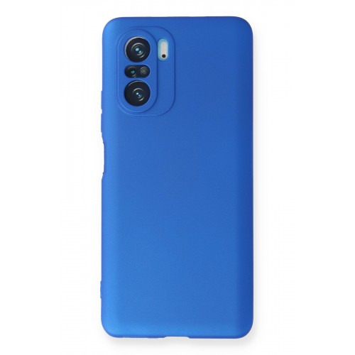 Newface Xiaomi Redmi K40 Pro Kılıf Premium Rubber Silikon - Mavi Newface Xiaomi Redmi K40 Pro Kılıf Premium Rubber Silikon - Mavi
