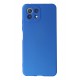 Newface Xiaomi Mİ 11 Lite Kılıf Premium Rubber Silikon - Mavi Newface Xiaomi Mİ 11 Lite Kılıf Premium Rubber Silikon - Mavi
